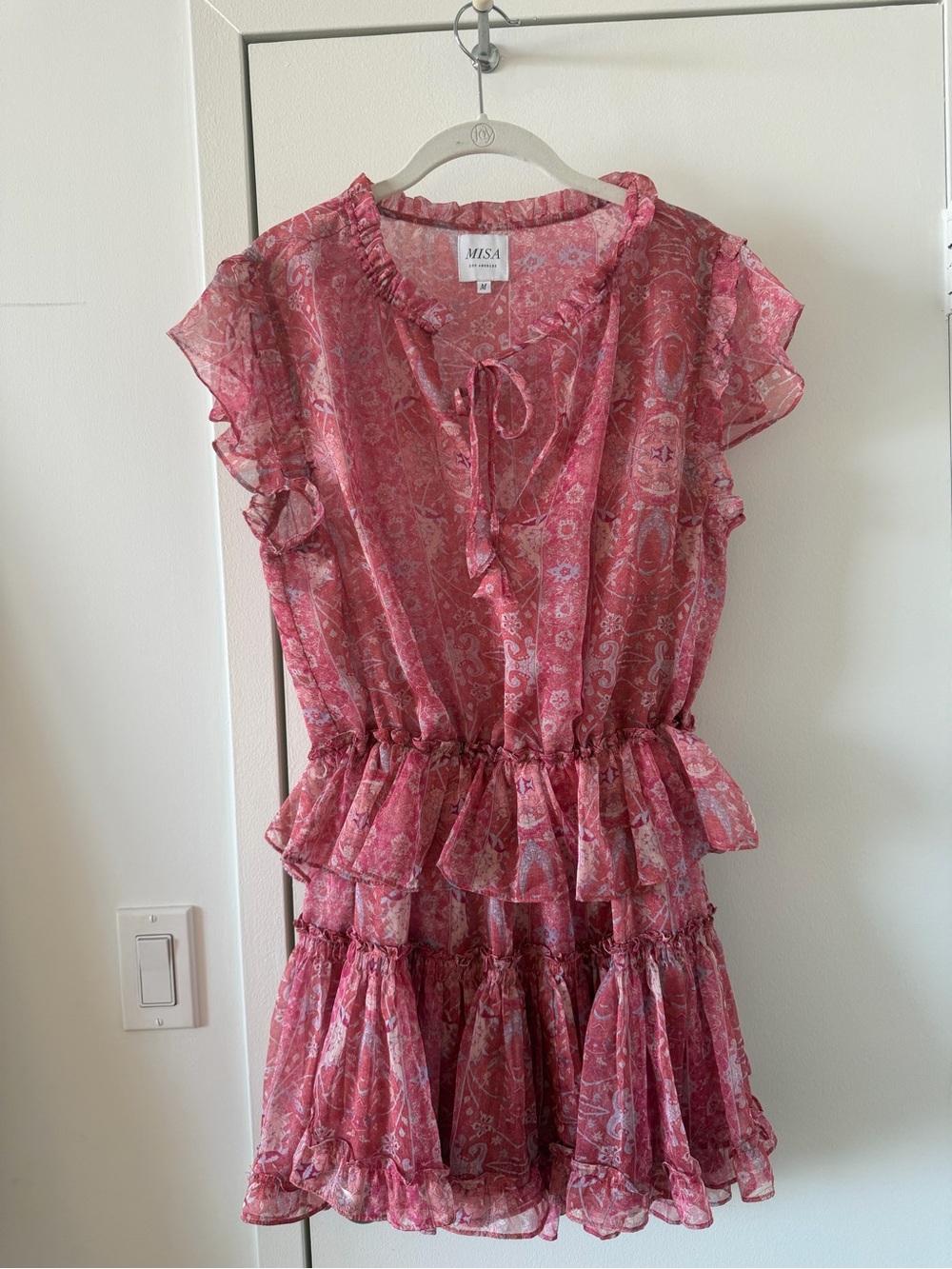 MISA Los Angeles Lilian Floral Mini Dress